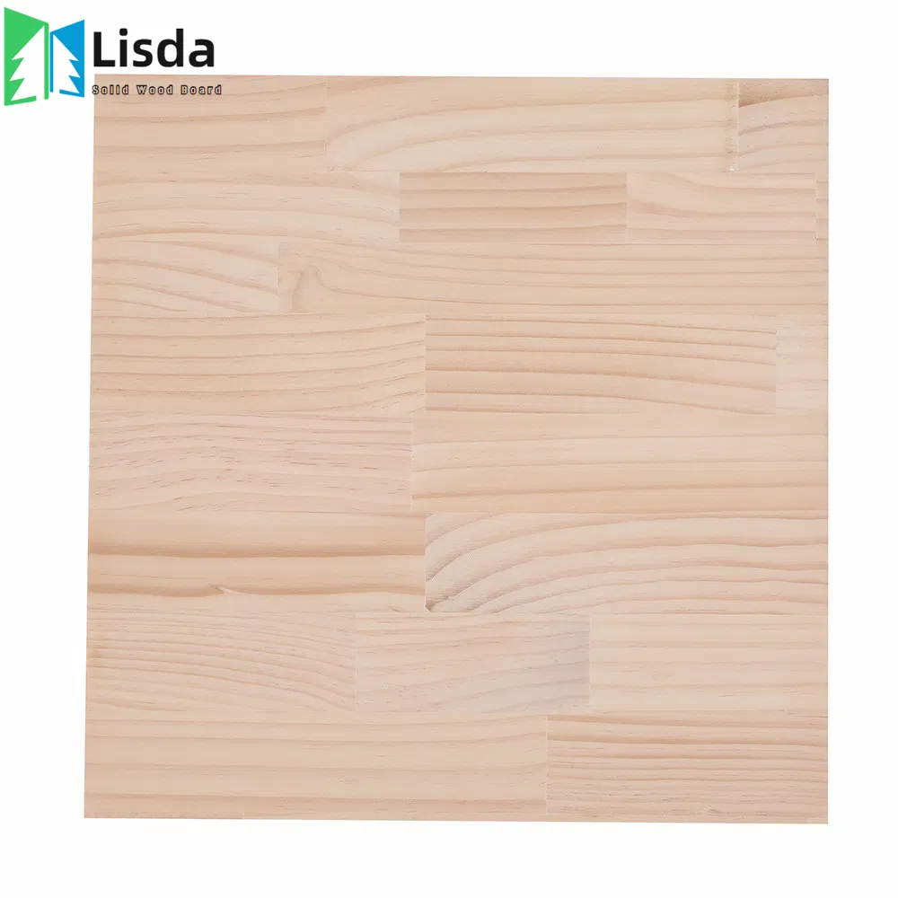 Straight Grain Pattern Solid Wood Radiate Pine Finger Joint Board