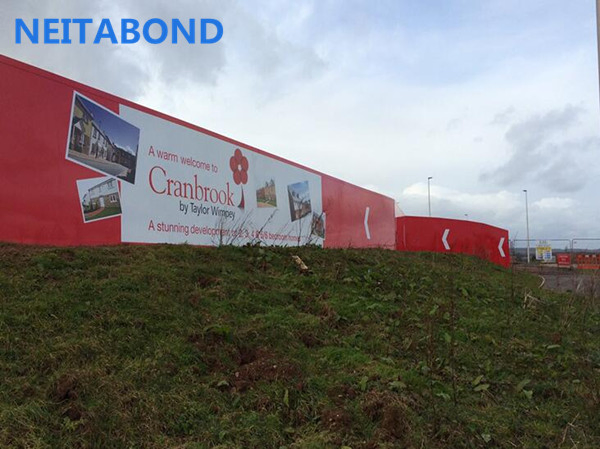 PVDF Aluminum Composite Panel with Fireproof Core