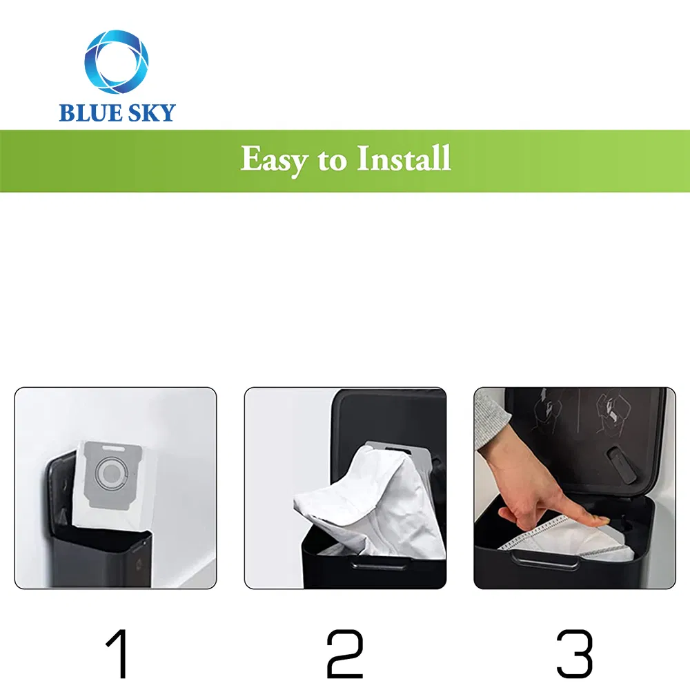 Blueksy Irobots Roombas E5 E6 I7 I7+ S9 Robot Dust Non-Woven Bag for Robot Vacuum Cleaner Accessories