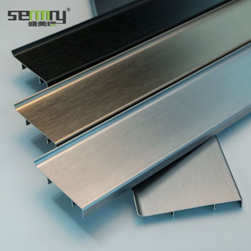 Custom Wholesale Aluminium Profile Metal Skirting