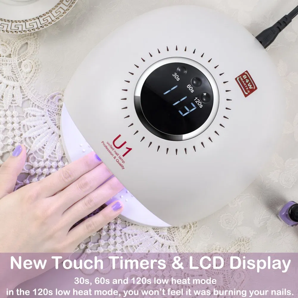 Cordless Rechargeable UV LED Manicure Gel Nail Lamp