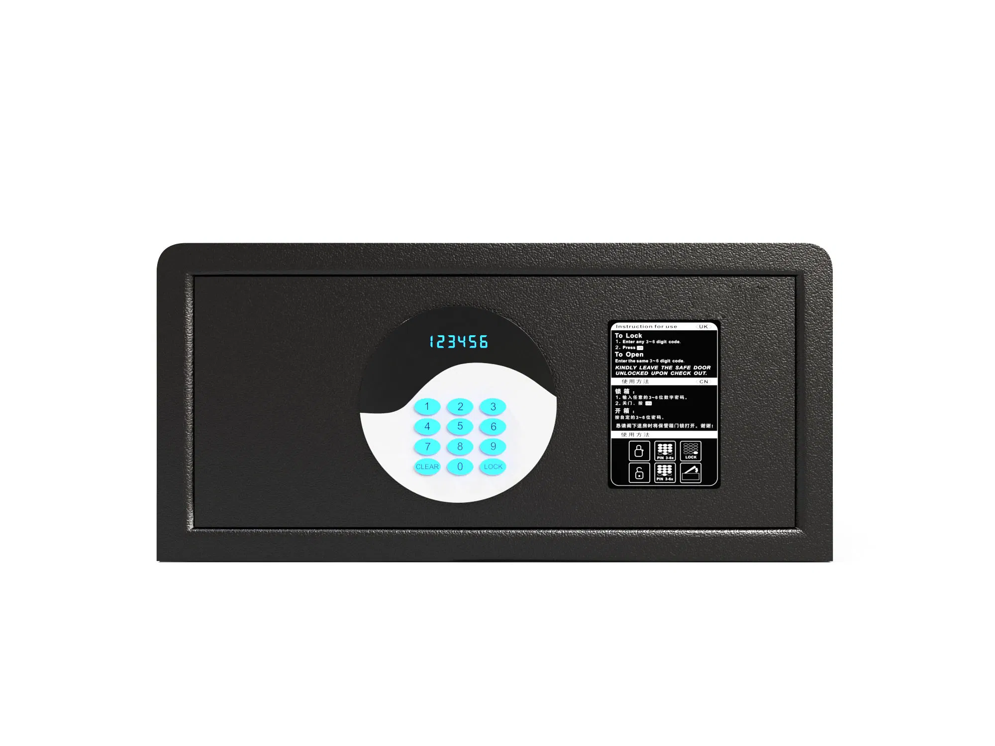 Ultimate Fireproof Steel Safe for Home and Hotel Protection