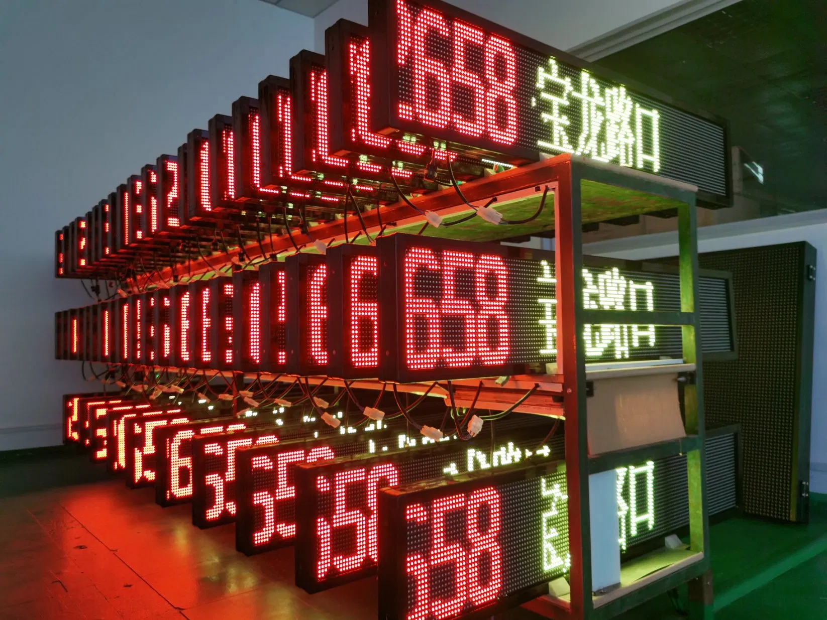 Bus Stop LED Display Sign with Scrolling Messege