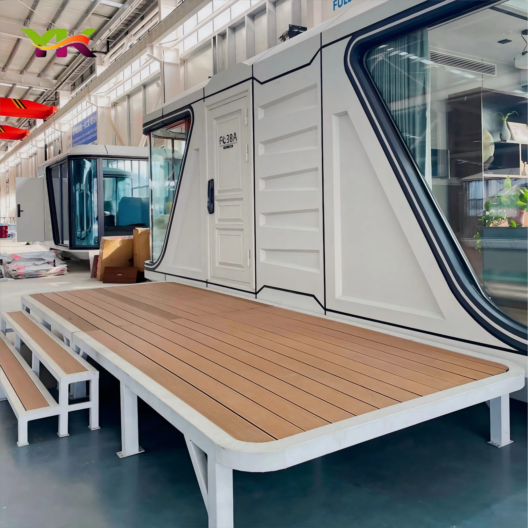 Luxury Modern Space Capsule House Price Fast Installation Modular Prefab Mobile Casa Prefabricada Home 40FT Container Smart Prefabricated Cabin Home Price