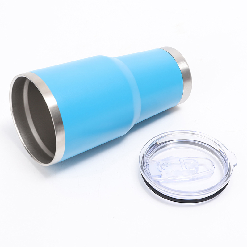 Double Wall Vacuum Travel Coffee Mug Outdoor Stainless Steel Insulated Water Tumbler