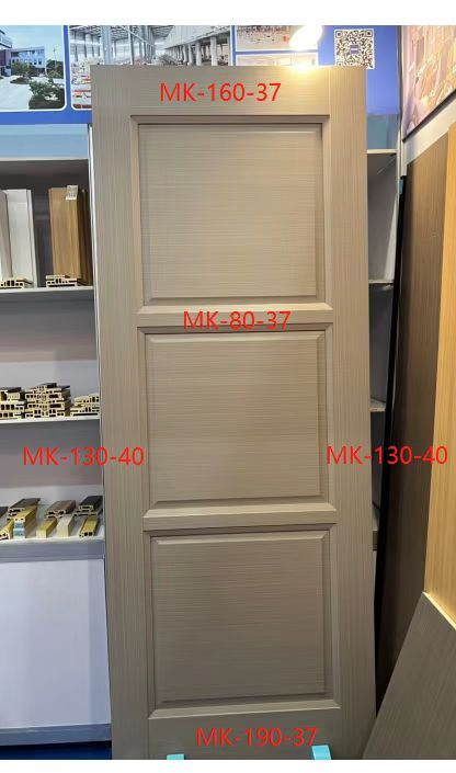 Waterproof B1 Flame Retardant WPC Door Finish