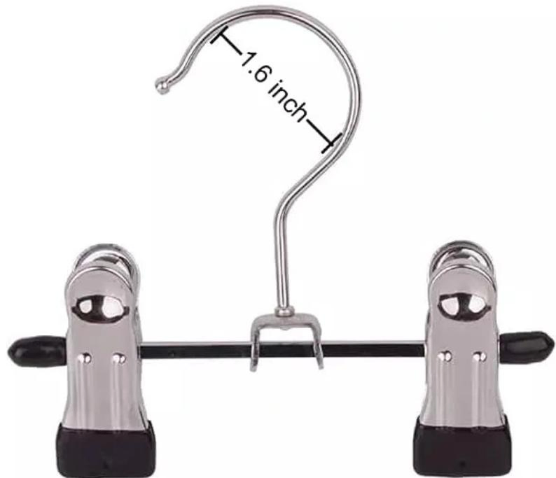 Metal Boot Hanger with Adjustable Clamps Multifunctional Shoe Hanger