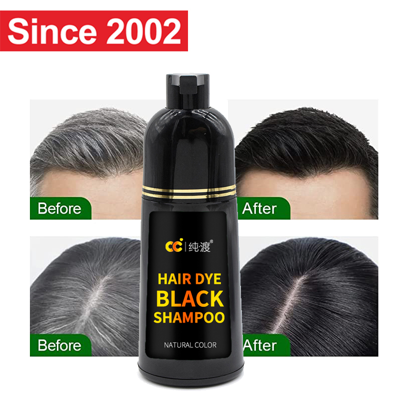 Home Use Men Hair Dye Gentle Formula Convenient Hair Color Comb