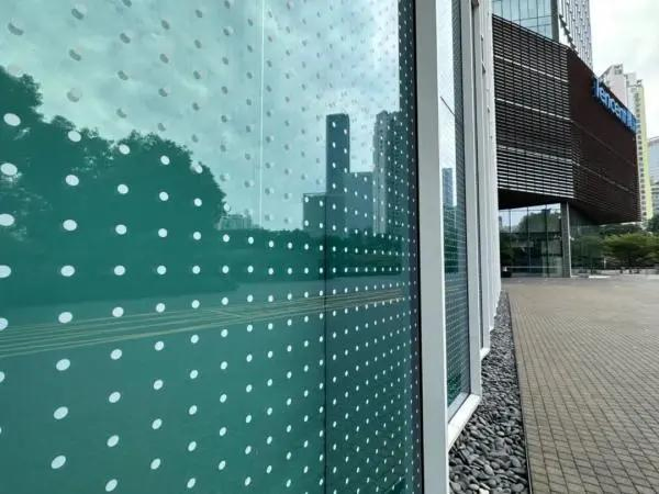 Curtain Wall Decorative Glass for Protecting Birds
