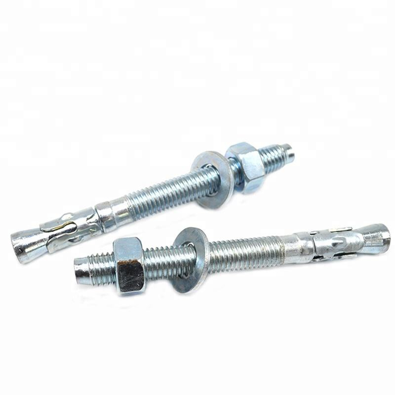 Анкерный болт клиновой оцинкованный для бетона