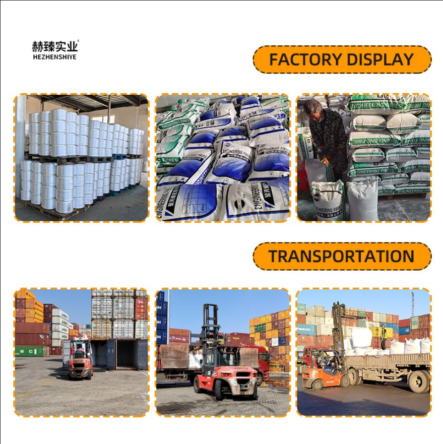 Polypropylene Anti-Crack Fiber 9mm PP Short Fiber Wall and Ground Reinforcement Fiber