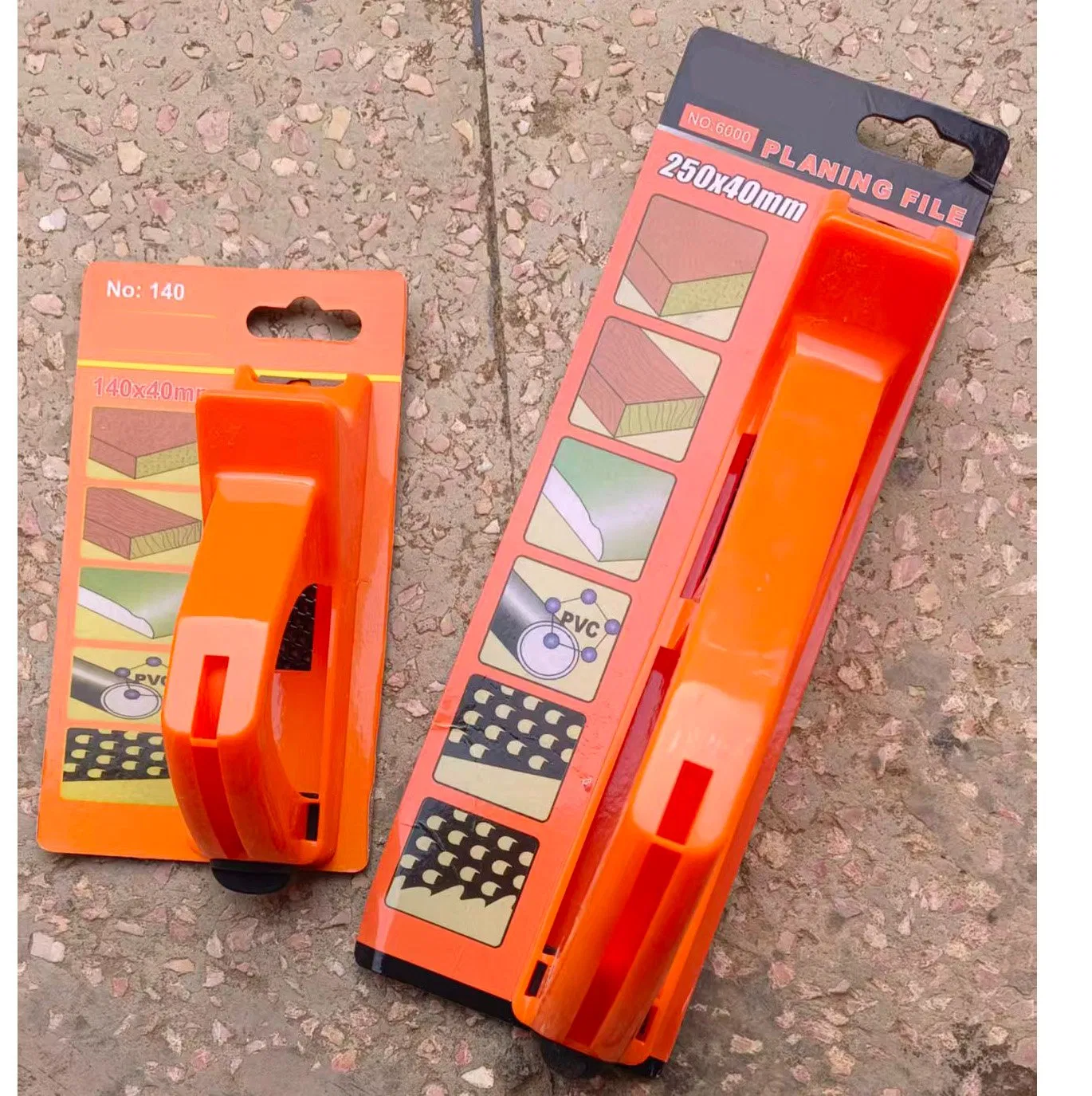 Напильник плоский 250x40 мм с ручкой ABS