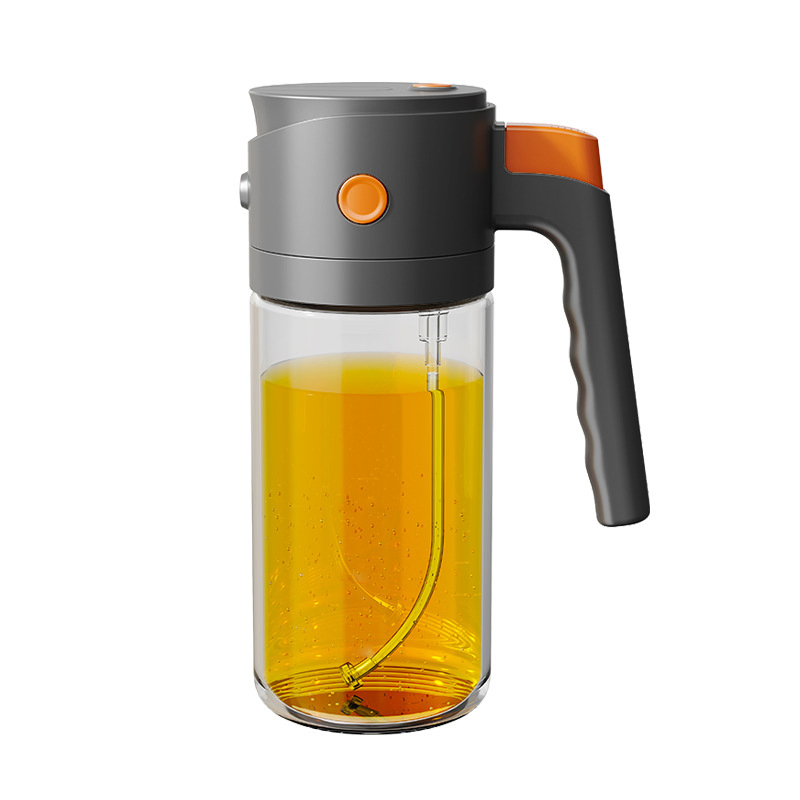 Household Kitchen Glass Spray and Pour Dual-Purpose Atomizing Oil Spray Bottle