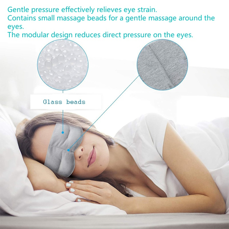 Sleep Proof Knit Weighted Sleep Masks Super Soft Breathable Wholesale