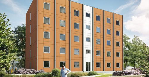 Self-Developed Assembly Light Steel Structure Modular Building Office Apartment Hospital Hotel Commercial Construction Buildings