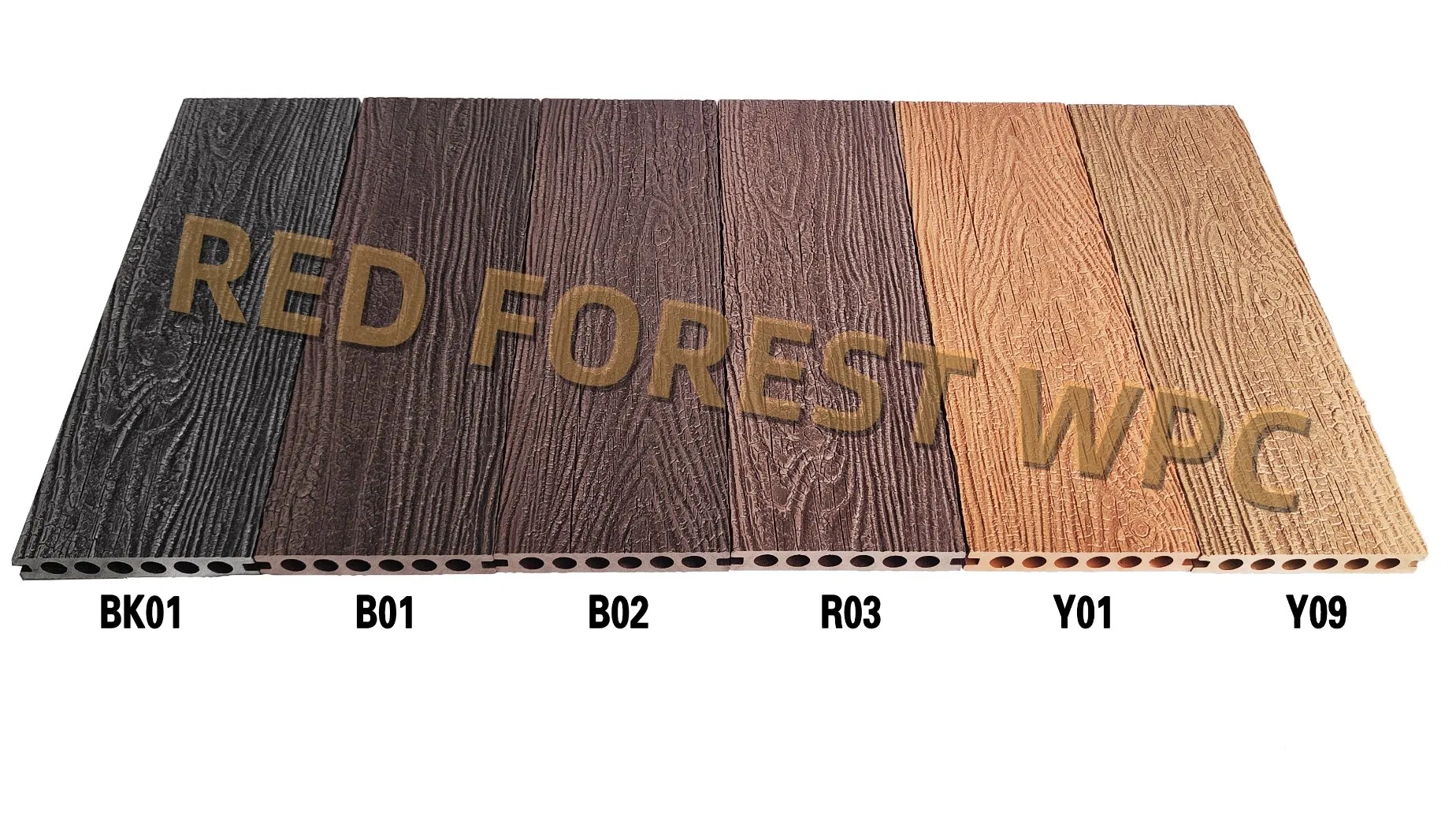 Premium Hot Sell Outdoor Wood Plastic Composite Flooring Solid for Wood House Decking in Garden