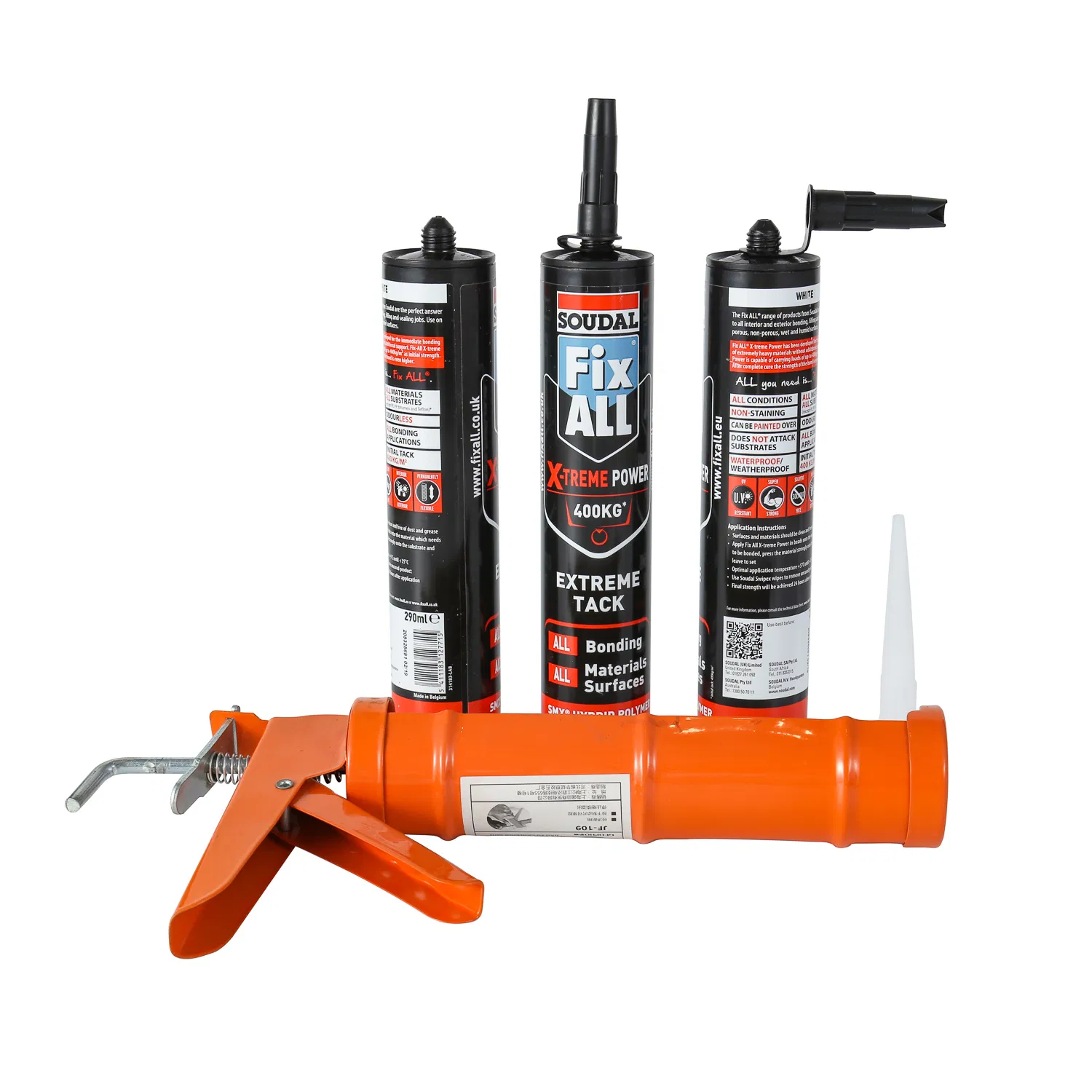 Soudal Excellent Adhesion Property Power Silicone Sealant