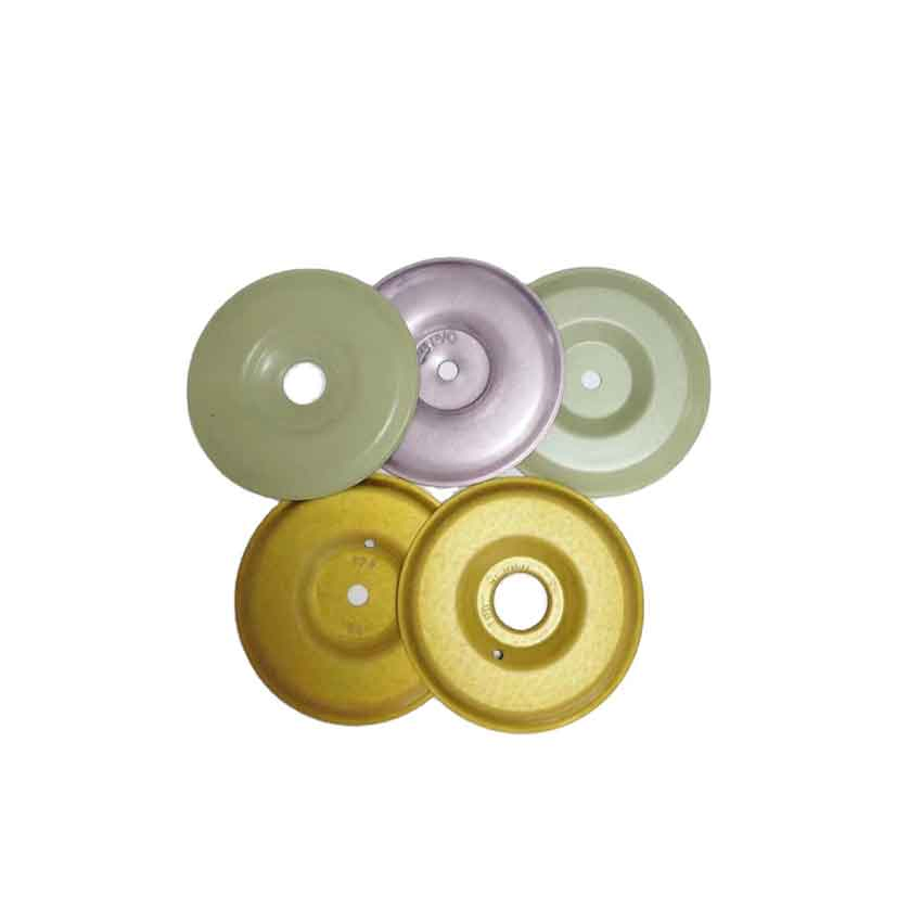 3" Diameter Steel FM Approved Tpo PVC Coatings Plate