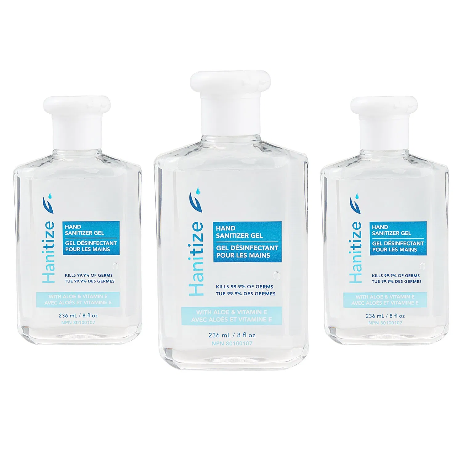 75% Alcohol High Quality Waterless Hand Sanitizer Gel 8 FL. Oz