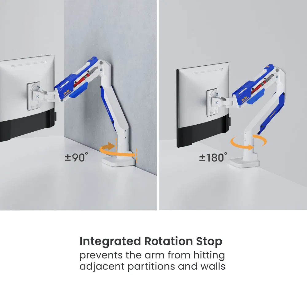 Газлифтовый кронштейн для монитора 24-57 дюймов, 30 кг