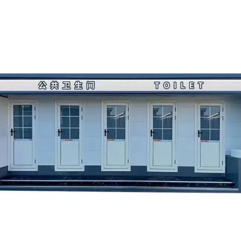 Professional Customized Movable Portable Restroom Container House with Toilet and Shower