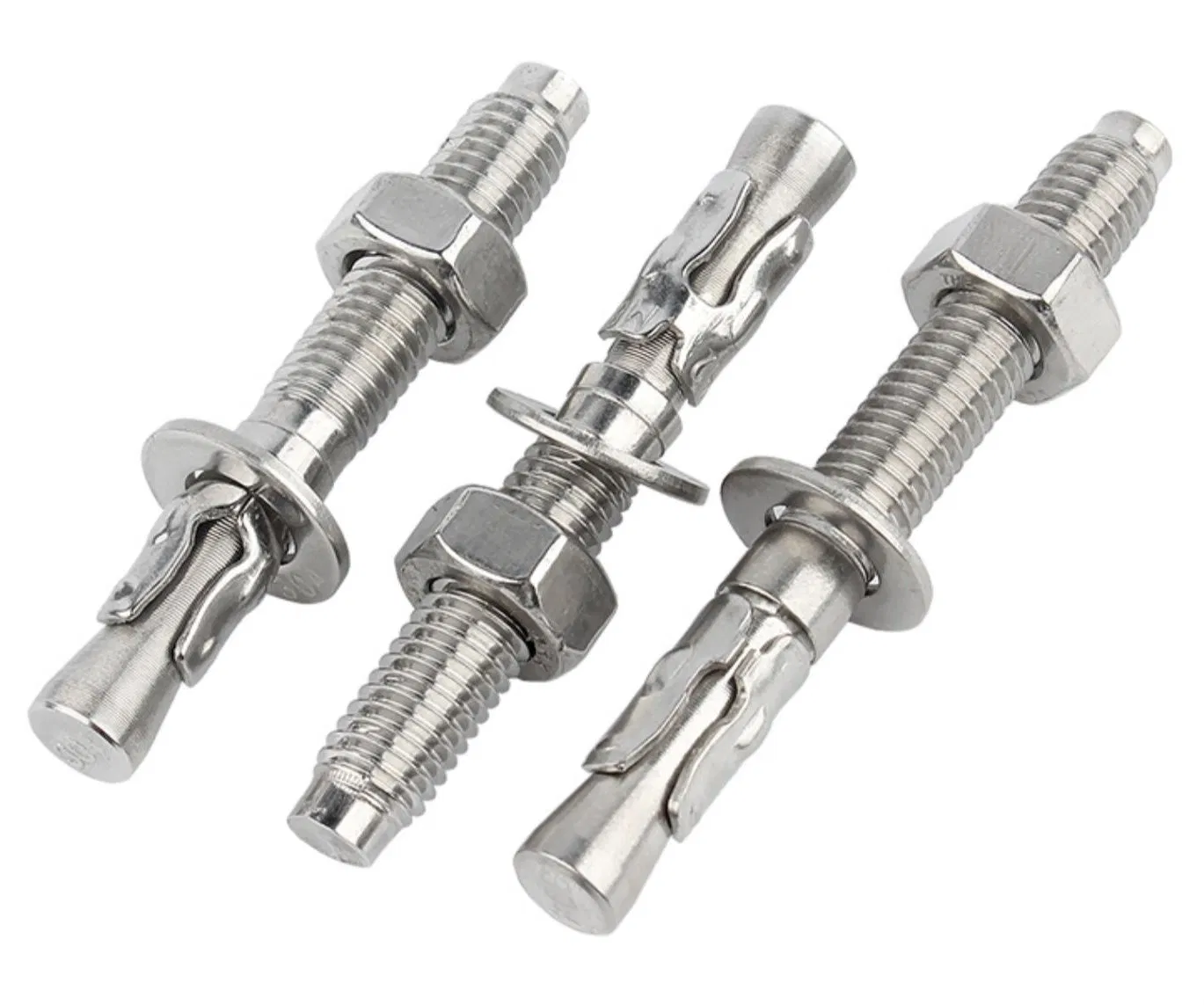 Stainless Steel Expansion Bolts Wedge Concrete Anchor Screw Bolts