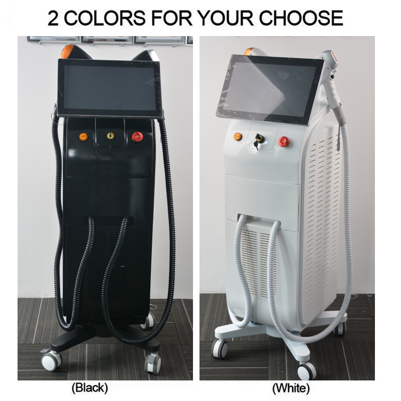 High Quality Diode Laser 755nm 808nm 1064nm Titanium Platinum Triple Wavelength Hair Removal Therapy Skin Rejuvenation Machine