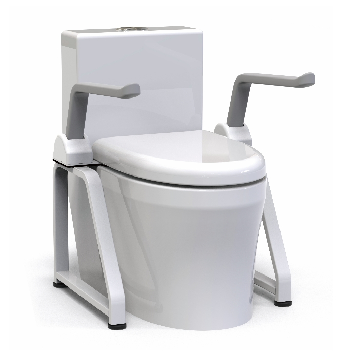 Поручень для унитаза стальной складной