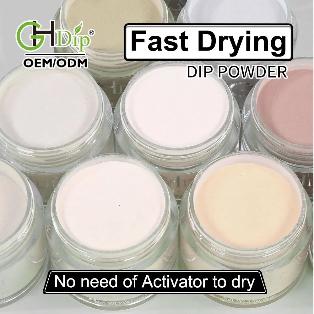 Healthy and Odorless, Fast Drying Acrylic Dipping Powder Nails System