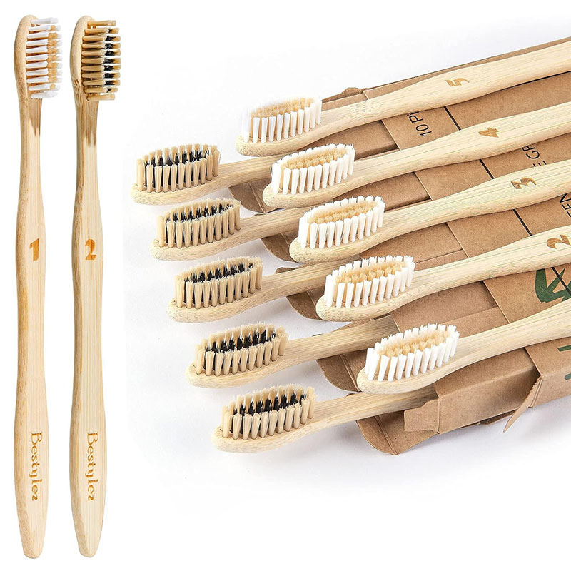 Decomposable and Environment Bamboo Toothbrush