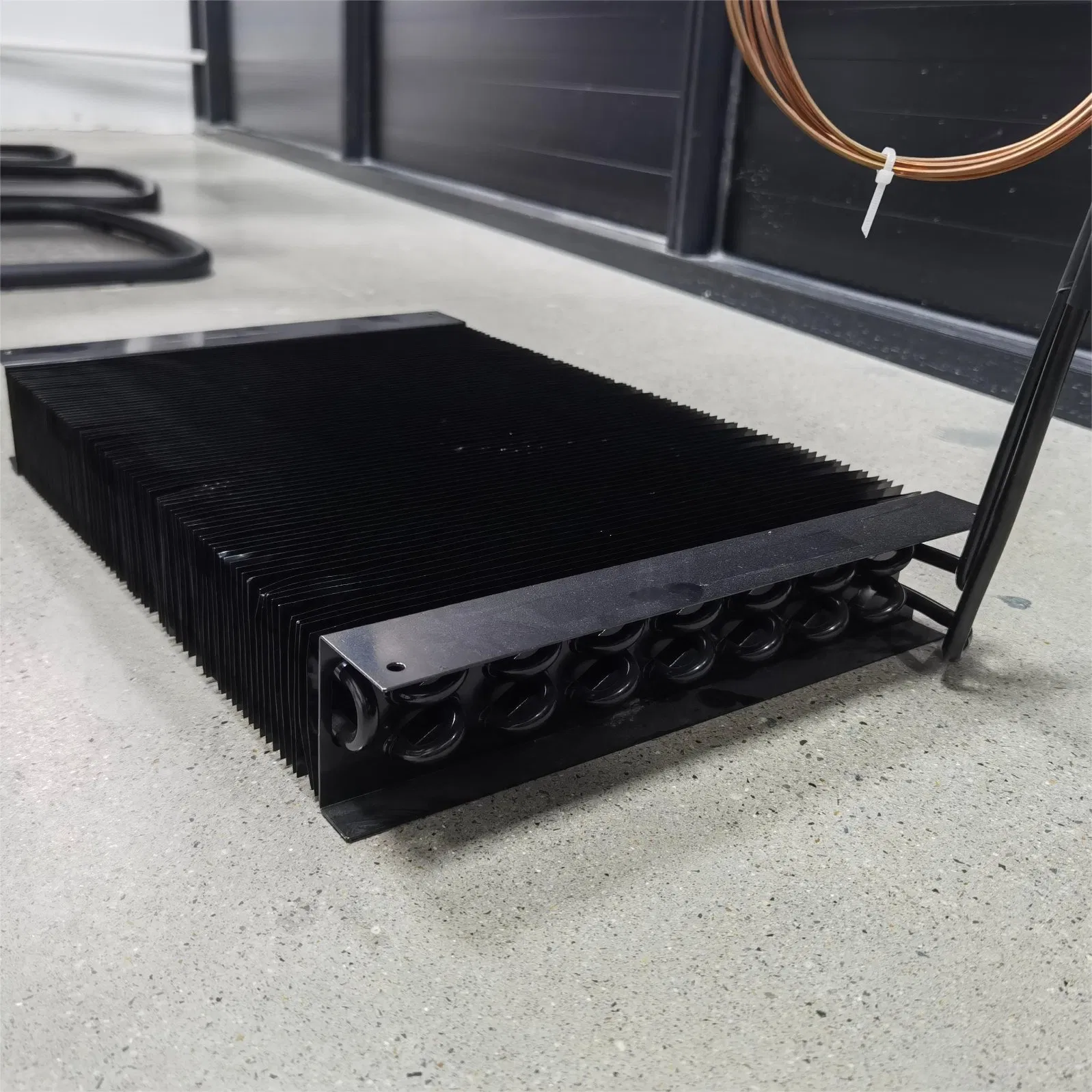 No Frost Refrigerator Heat Exchange Aluminum Evaporator for Oblique Double-Layer Finned Use