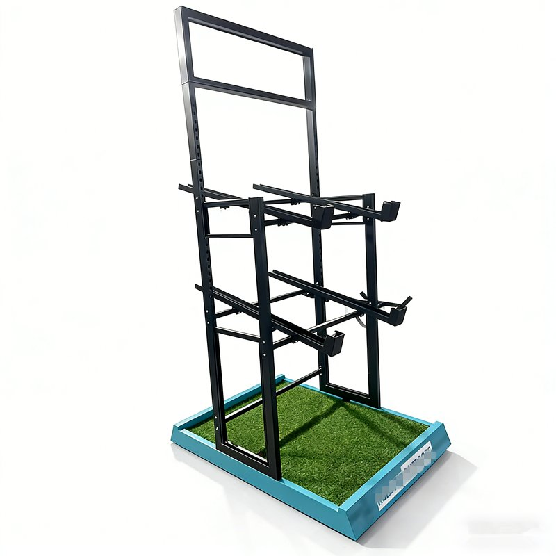 Металлическая напольная стойка для инструмента