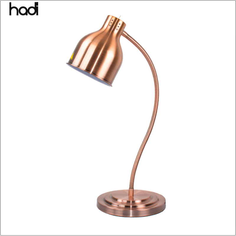 Hadi Catering Commercial Stainless Steel Top Lamp Warmer High Quality Heated Lamp Catering Silver 250W Food Warmer Lamp Buffet Sale