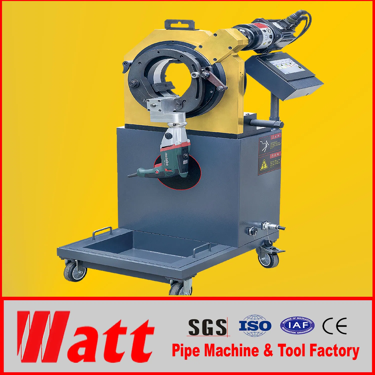Orbital Pipe Cutting Machine E13