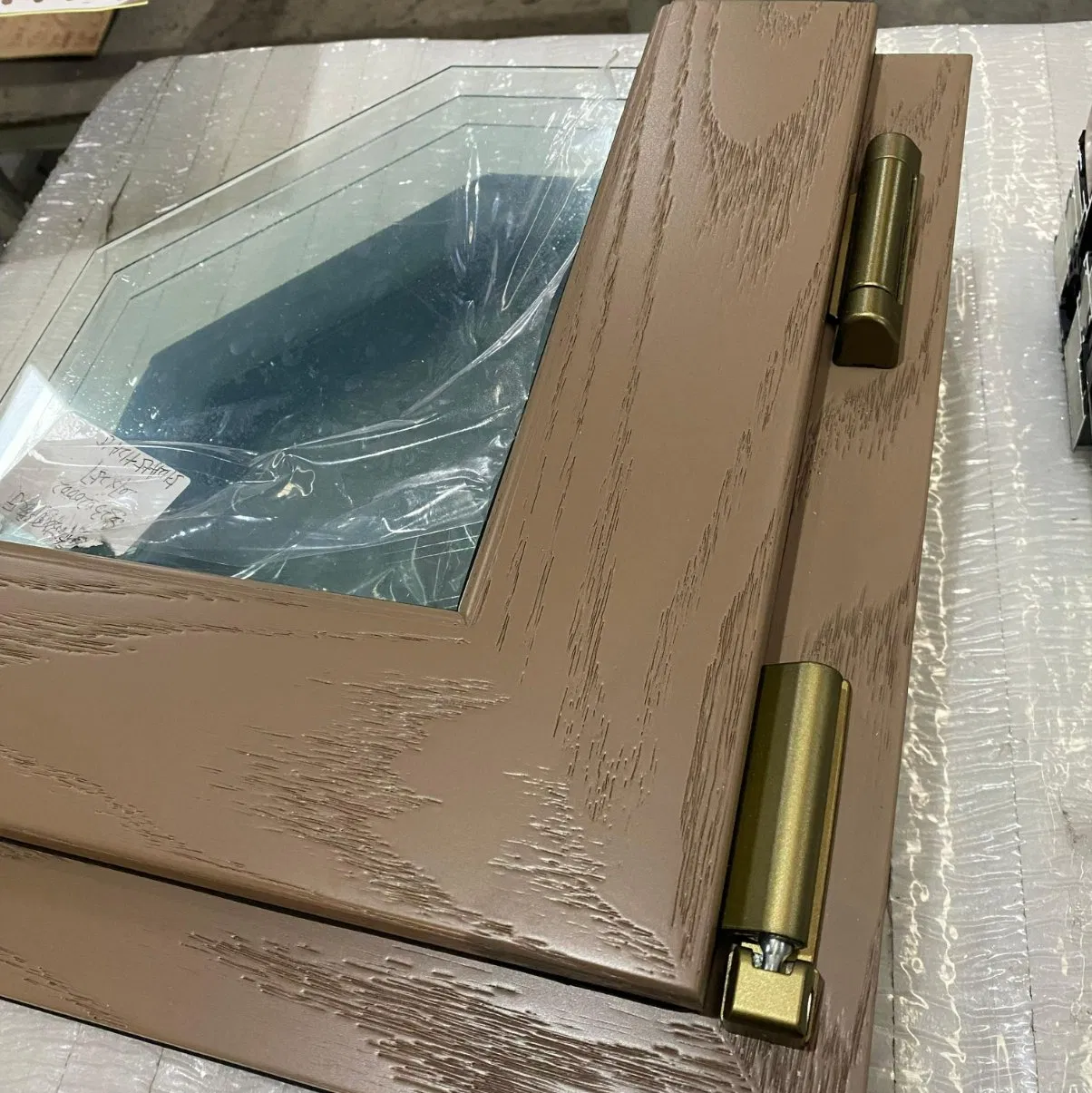 Best Quality Triple Glass Wood Aluminium Aluminum Metal Casement Window for Bedroom Bathroom Livingroom