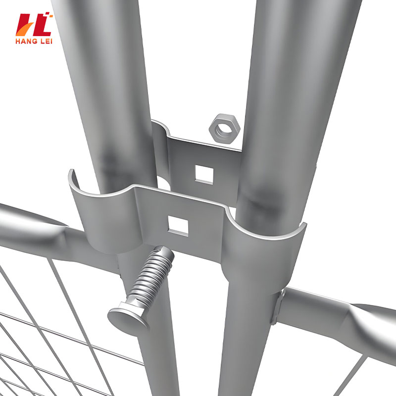 High Strength Australian Canada Standard Compliant Durable Temporary Wire Mesh Movable Fence for Construction Zone Concert and Public Area Security