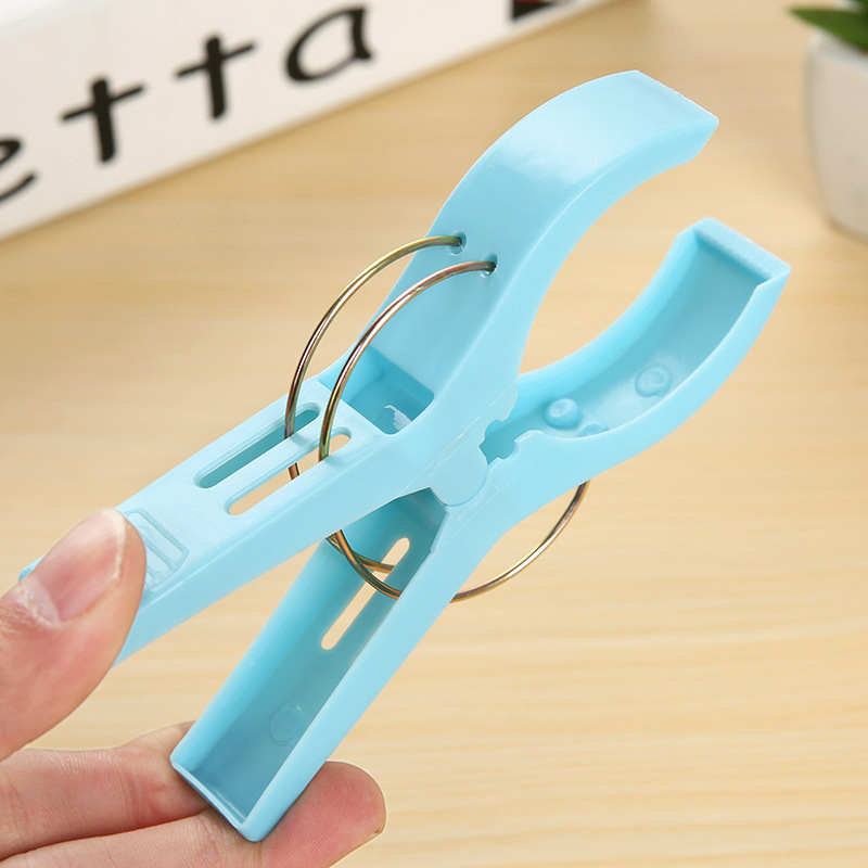4PCS Home Windproof and Sun Drying Clip Fixed Drying Clip Plastic Clip