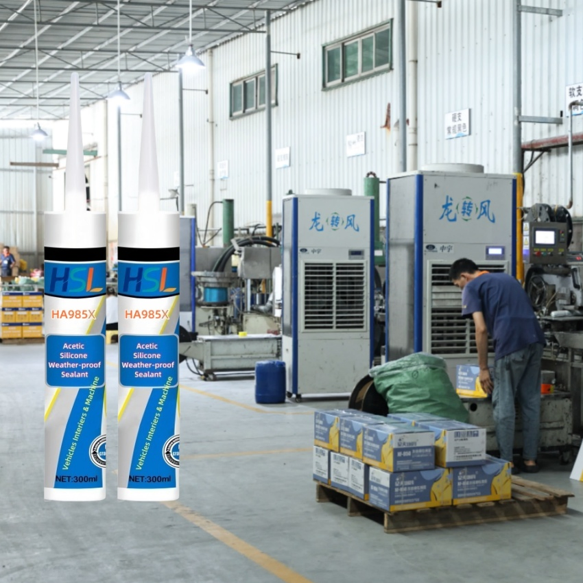 Premium Acetic Silicone Sealant for Weatherproof Glass and Doors