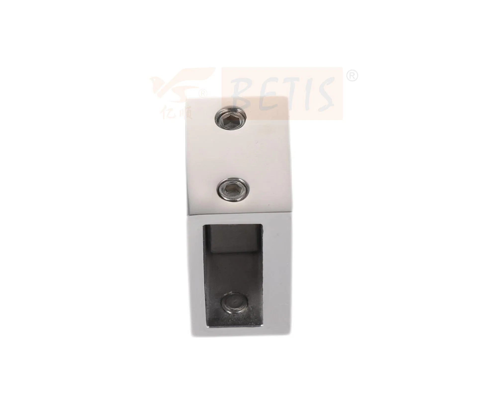 Bathroom Shower-Enclosure Hardware Pipe Fitting 316-Stainless-Steel Header-Bar Wall-Mount Bracket Holder Pipe Connector