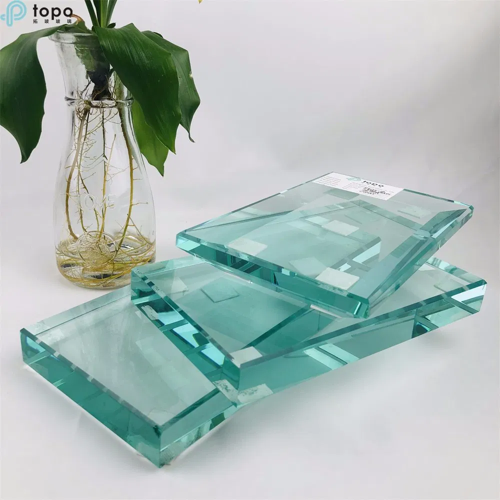 Guangzhou 6mm 8mm 10mm 12mm Clear Flat Sheet Float Glass with Stock (W-TP)