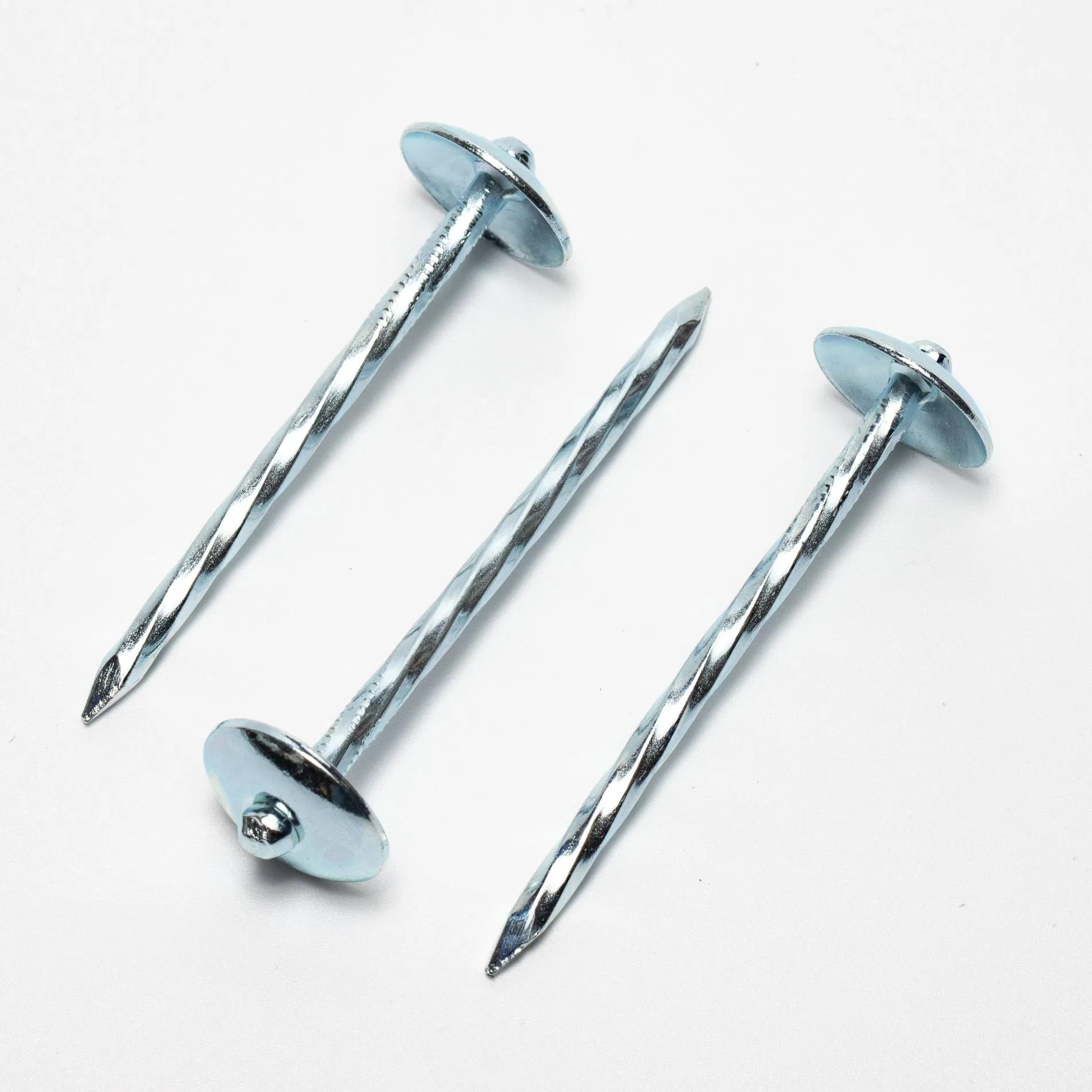 High Quality Iron Nail Umbrella Head Roofing Nail Galvanized Roofing Nails Metal Cap Rubber Washer Roofing Nail