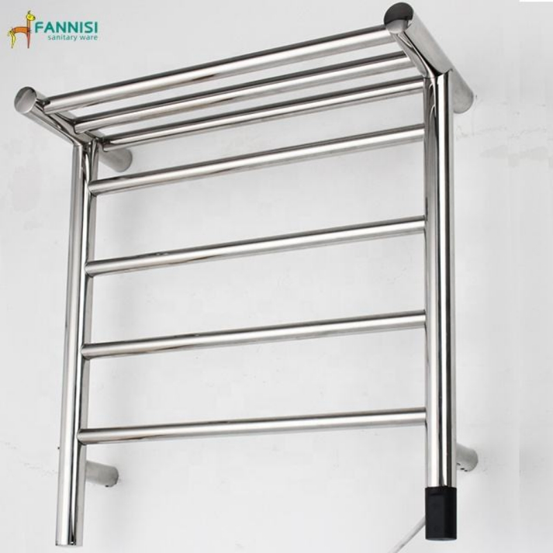 Stainless Steel Electric Towel Warmers Bathroom Accessories Bath Heated Towel Bar