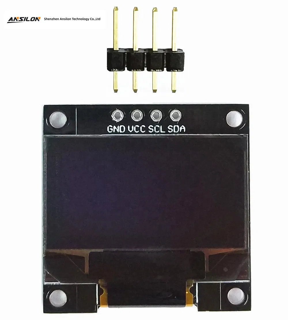 OLED-дисплей 0.96 дюйма 128x64 для Arduino