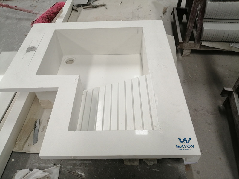 Custom-Made Quartz Basins for Luxury Bathroom Designs