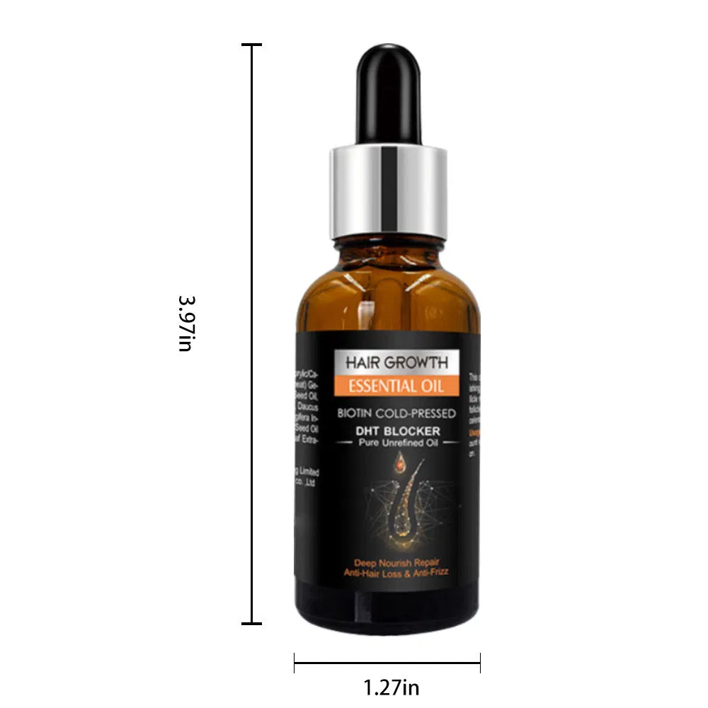 Private Label Hair Care Growth Oil Biotin Regrowth Treatment for Scalp Hair Loss Thinning Hair Growth Essential Oil