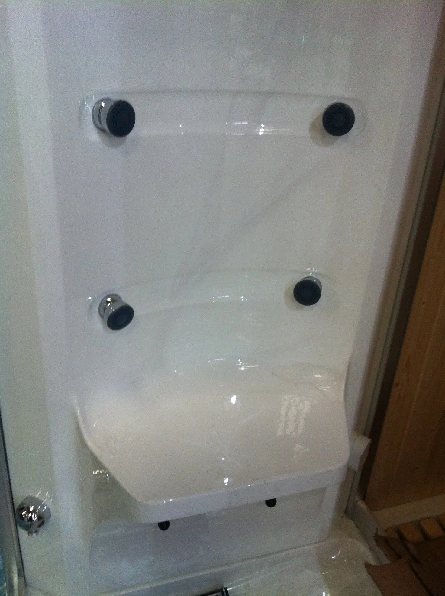 Парная комната с паровым прогревом 1700x1200 мм