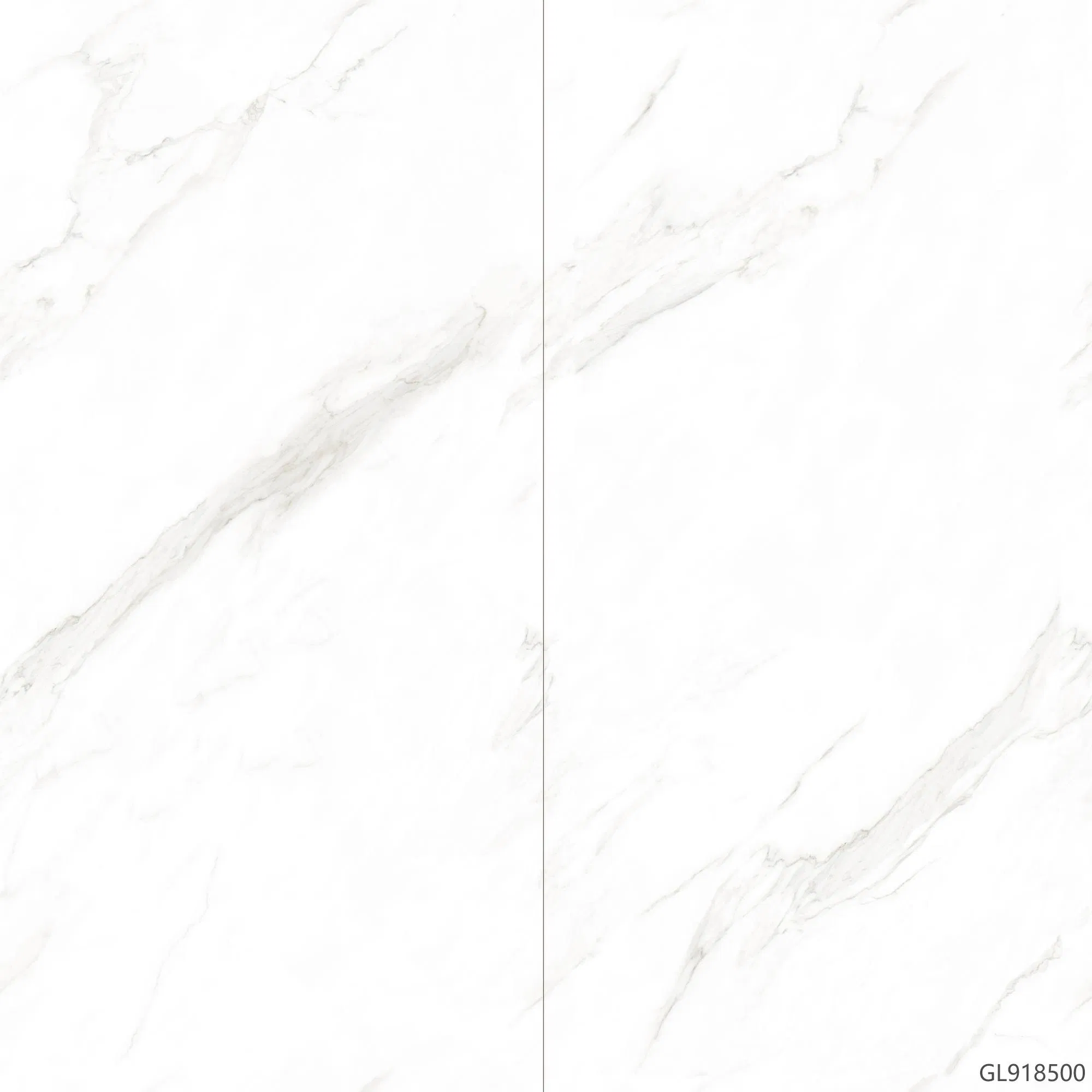 White Marble Porcelain Tiles 900*1800mm Flooring Wall Tiles Building Material for Office Balcony Floors