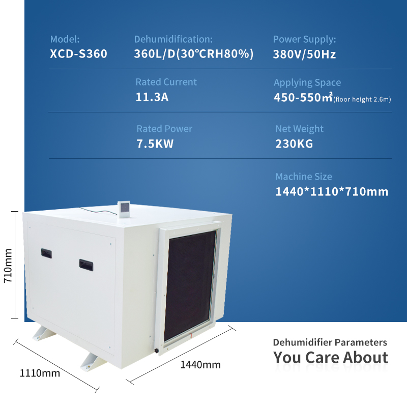 Saunas Home Indoor Bathroom Moisture Removal Automatic Defrost Ceiling Concealed Dehumidifier