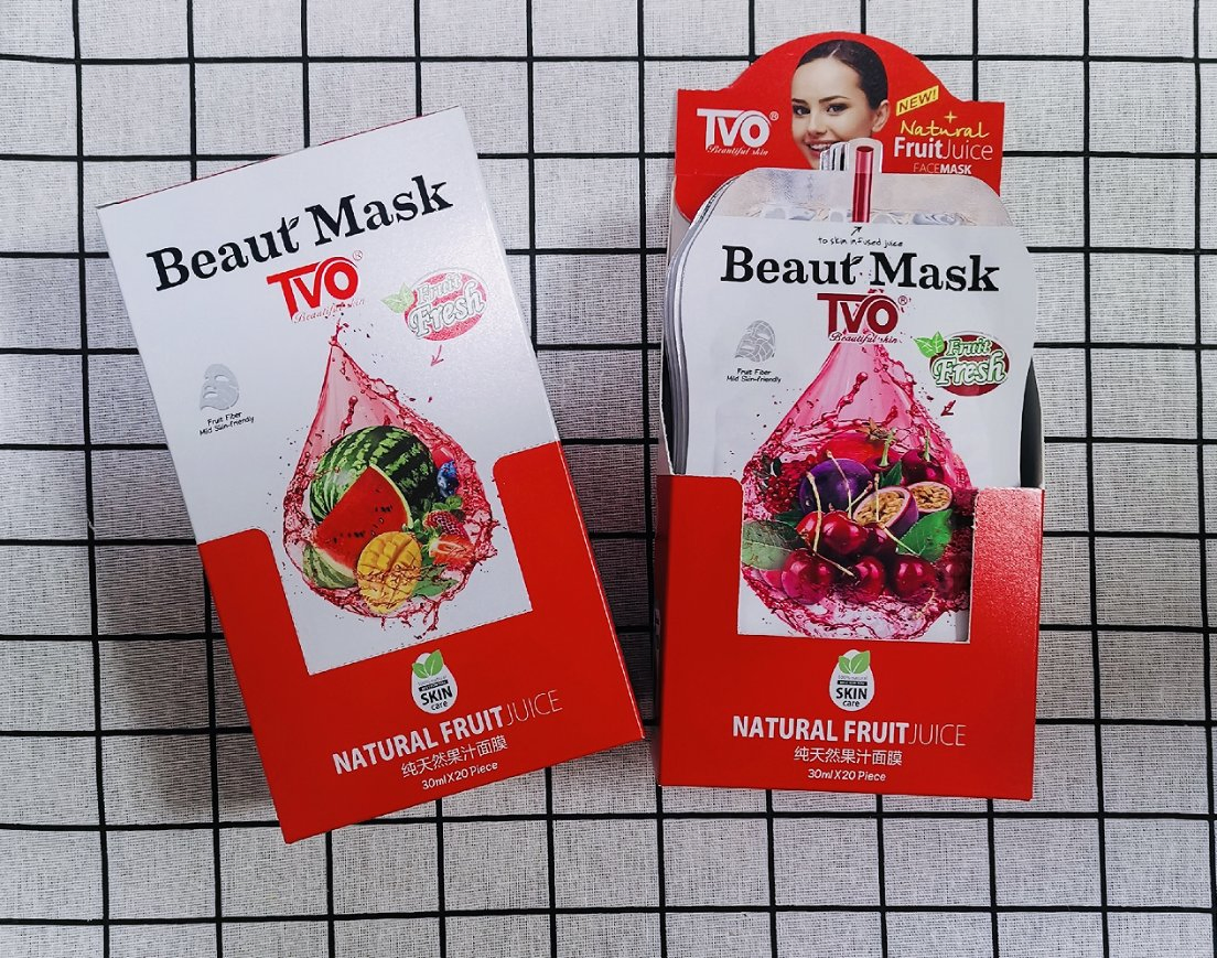 Vitality Skin Brighten Honey and Fresh Orange Firming Anti-Aging Facial Mask
