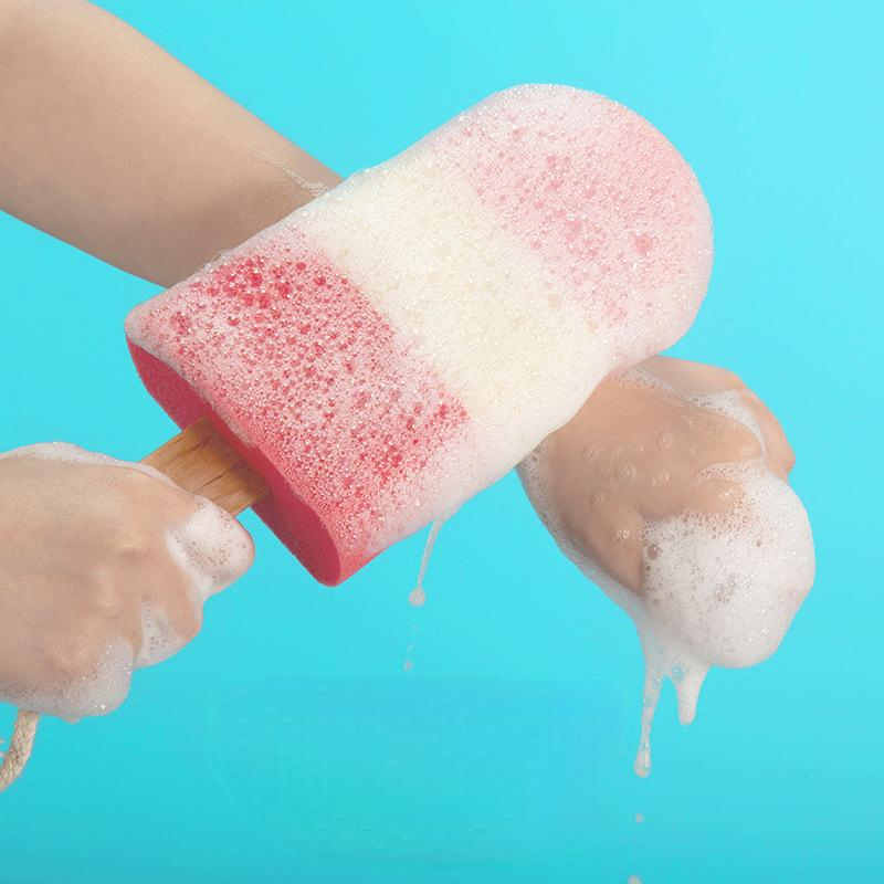Bath Sponge Ice Cream Lollipop Shower Cute Bath Body Loofah